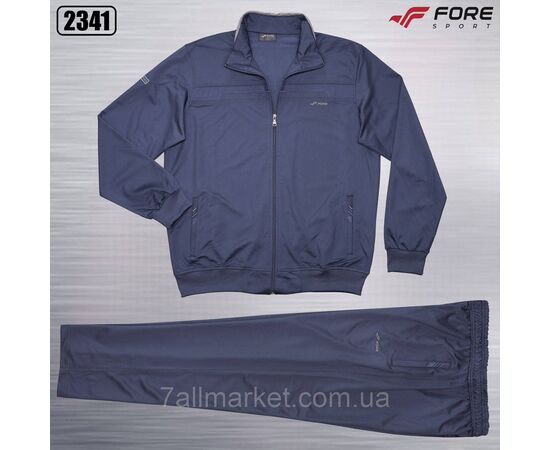 Спортивний чоловічий костюм трикотажний FORE батал розміри 54-62 (4кол) "REMAIN" від прямого постачальника, зображення 4