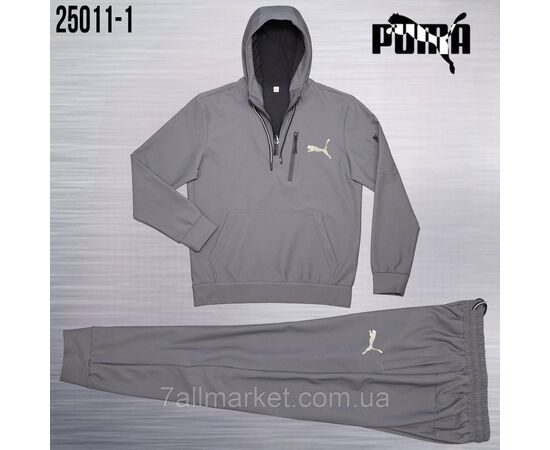 Спортивний чоловічий костюм трикотажний Пума розміри M-3XL (4 кв) "REMAIN" купити недорого від прямого постачальника, зображення 3