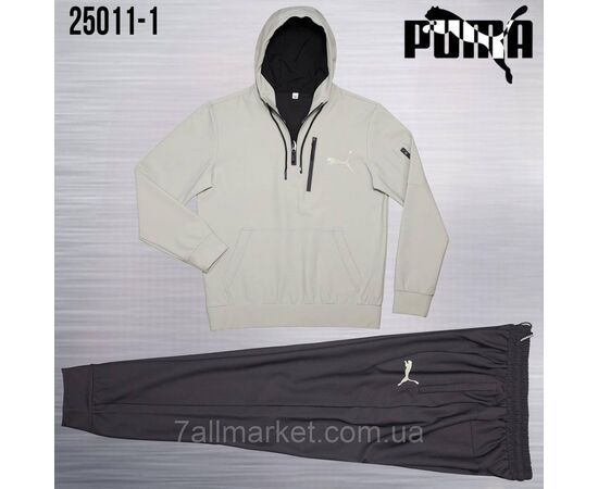 Спортивний чоловічий костюм трикотажний Пума розміри M-3XL (4 кв) "REMAIN" купити недорого від прямого постачальника, зображення 4