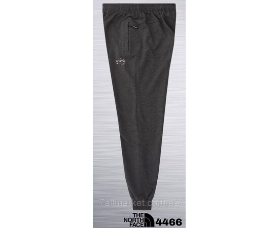 Спортивні штани чоловічі на манжеті Норт Фейс розміри 2XL-6XL (4кв) "REMAIN" недорого від прямого постачальника, зображення 4
