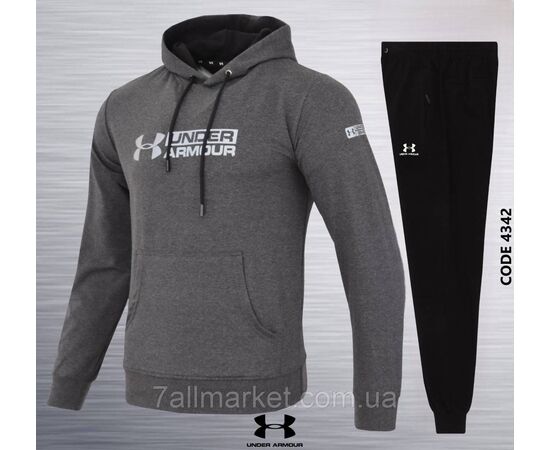 Спортивний чоловічий костюм трикотажний UA р S-2XL (6кв) "REMAIN" недорого від прямого постачальника, зображення 4