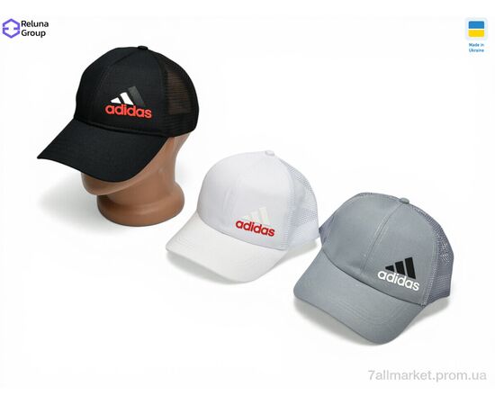 Фотография Кепка унисекс Лето SF018-2 mix (5 шт. р.сетка ) "Reluna Group" недорого оптом от прямого поставщика, изображение 2