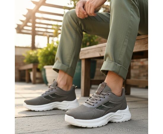 Фотография Кроссовки мужские модные Лето 2611-3 (8 пар р.40-45) "Kulada-UCSS-MD" недорого оптом от прямого поставщика, изображение 2