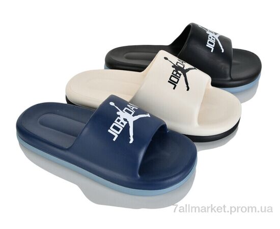 Фотография Шлепки мужские пляжные Лето N9151-1 (12 пар р.40-45) "Deshman" недорого оптом от прямого поставщика, изображение 2