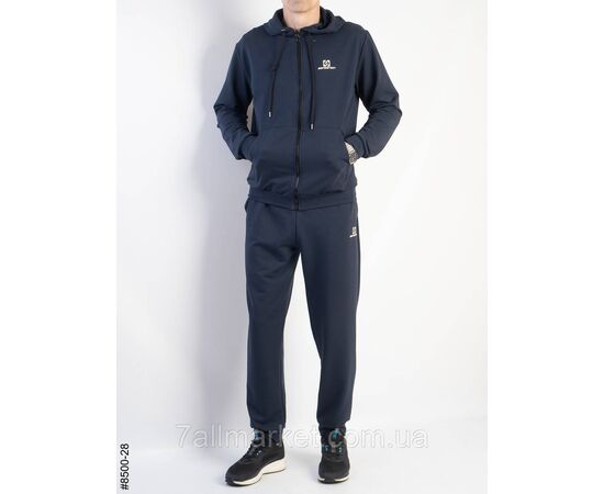 Фотография Спортивний костюм чоловічий на манжеті турецька двонитка норма 48,50,52,54,56 (3цв) "NOWEMBER", изображение 3