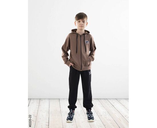 Фотография Спортивний костюм на блискавці двонитка підліток 36,38,40,42 (4цв) "NOWEMBER" недорого от прямого поставщика, изображение 3