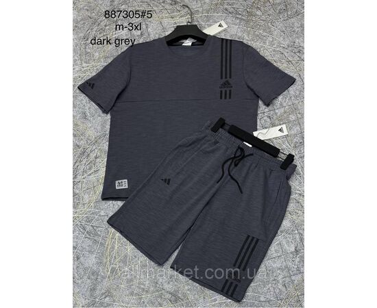 Костюм чоловічий із шортами р-ри M-3XL (3 кв) "PROSTOMEN" недорого від прямого постачальника, зображення 2