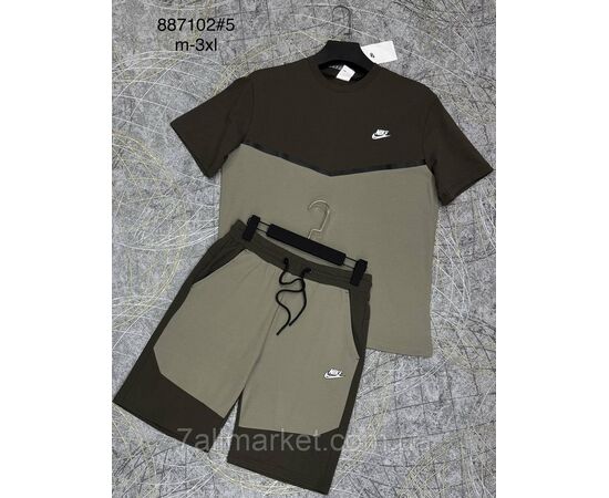 Костюм чоловічий із шортами р-ри M-3XL (5 кв) "PROSTOMEN" недорого від прямого постачальника, зображення 2