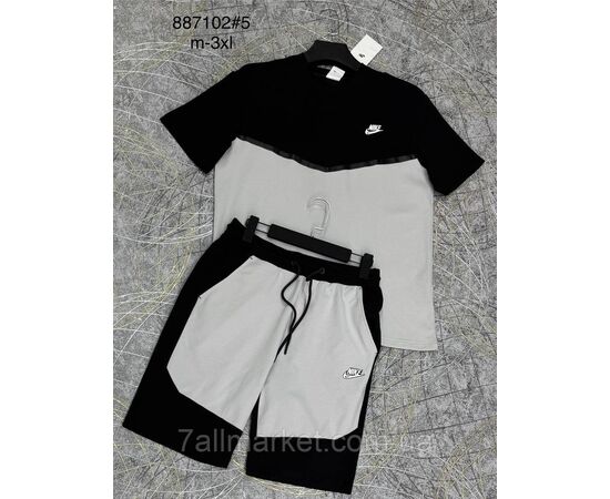 Костюм чоловічий із шортами р-ри M-3XL (5 кв) "PROSTOMEN" недорого від прямого постачальника, зображення 3