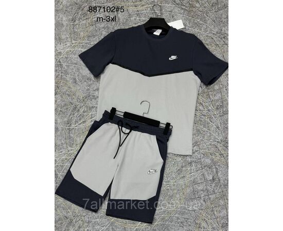 Костюм чоловічий із шортами р-ри M-3XL (5 кв) "PROSTOMEN" недорого від прямого постачальника, зображення 4