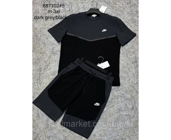 Костюм чоловічий із шортами р-ри M-3XL (5 кв) "PROSTOMEN" недорого від прямого постачальника, зображення 5