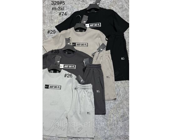 Костюм чоловічий із шортами р-ри M-3XL (4 кв) "PROSTOMEN" недорого від прямого постачальника, зображення 4