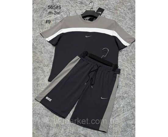 Костюм чоловічий із шортами р-ри M-3XL (4 кв) "PROSTOMEN" недорого від прямого постачальника, зображення 2