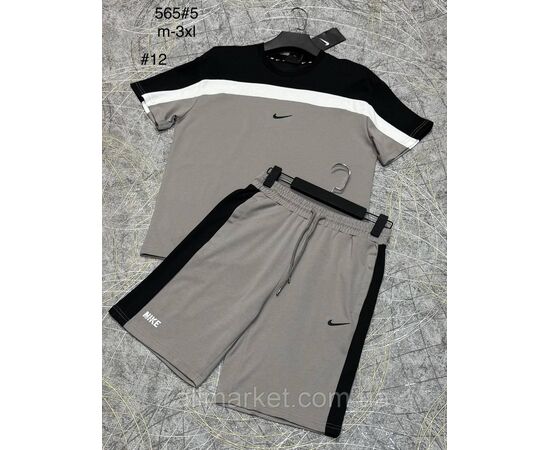 Костюм чоловічий із шортами р-ри M-3XL (4 кв) "PROSTOMEN" недорого від прямого постачальника, зображення 4