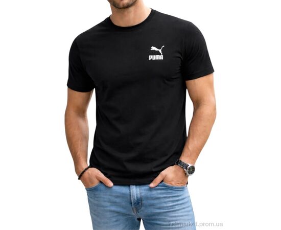 Футболка чоловіча Літо 253 чорний (5 шт. р.сітка2XL-6XL) "Алия" недорого оптом від прямого постачальника, зображення 2