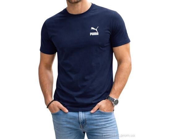 Футболка чоловіча Літо 254 синій (5 шт. р.сітка2XL-6XL) "Алия" недорого оптом від прямого постачальника, зображення 2