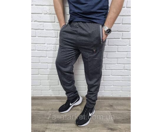 Фотография Спортивные штаны мужские прямые размеры 48-56(3цв) "NICOLAS" недорого от прямого поставщика, изображение 3