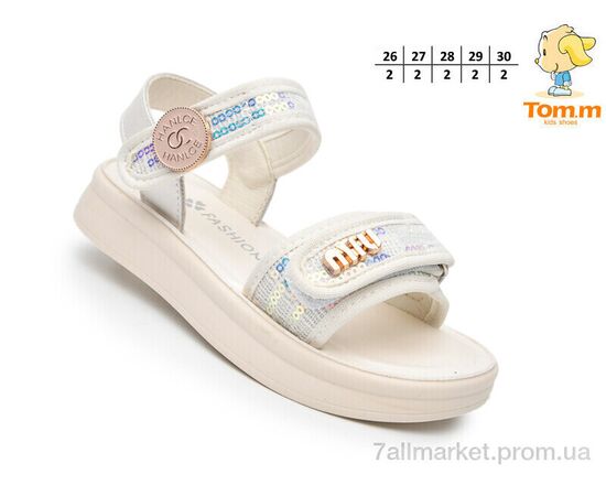 Босоніжки дитячі літні Літо 1625B (10 пар р.26-30) "TOM.M" недорого оптом від прямого постачальника, зображення 2