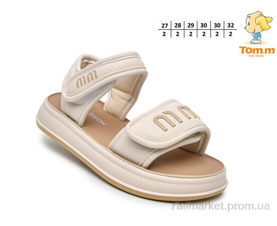 Босоніжки дитячі літні Літо B1726B (12 пар р.27-32) "TOM.M" недорого оптом від прямого постачальника, зображення 2