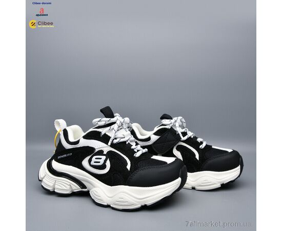 Кросівки дитячі модні Весна/осінь A232608 black (5 пар р.31-37) "Clibee-Doremi" недорого оптом від прямого постачальника, зображення 2