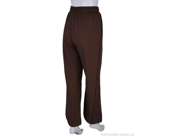 Фотография Спортивные брюки женские Весна/осень 4385-2006-2 brown (6 шт. р.сетка 25-30) "Мир" недорого оптом от прямого поставщика, изображение 2