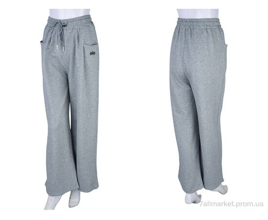 Фотография Спортивные брюки женские Весна/осень 4385-2008-3 grey (6 шт. р.сетка 25-30) "Мир" недорого оптом от прямого поставщика, изображение 3