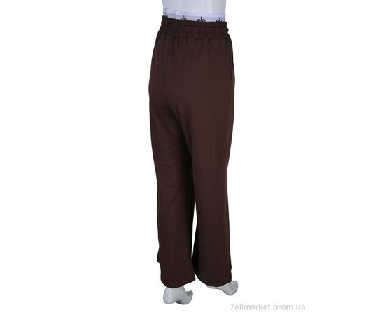 Фотография Спортивные брюки женские Весна/осень 4385-2005-2 brown (6 шт. р.сетка 25-30) "Pryama Vigoda" недорого оптом от прямого поставщика, изображение 2