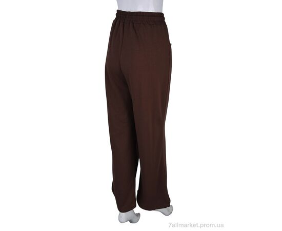Фотография Спортивные брюки женские Весна/осень 4385-2008-2 brown (6 шт. р.сетка 25-30) "Pryama Vigoda" недорого оптом от прямого поставщика, изображение 2