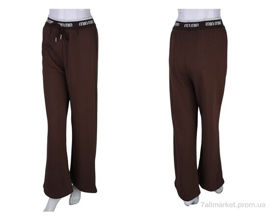 Фотография Спортивные брюки женские Весна/осень 4385-2009-2 brown (6 шт. р.сетка 25-30) "Pryama Vigoda" недорого оптом от прямого поставщика, изображение 3