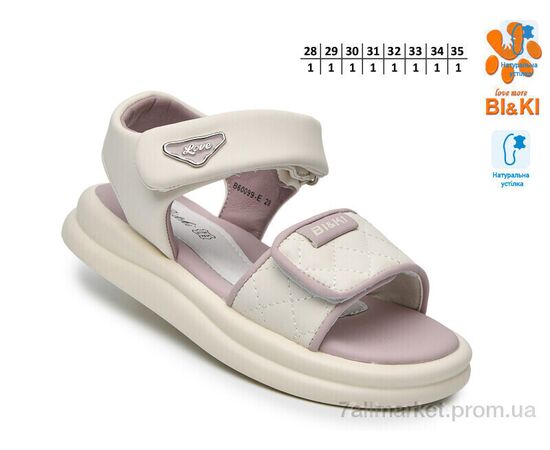 Фотография Босоножки детские летние Лето B60099E (8 пар р.28-35) "TOM.M" недорого оптом от прямого поставщика, изображение 2
