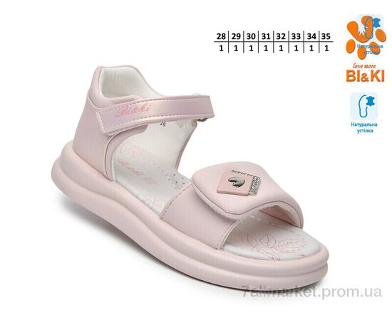 Фотография Босоножки детские летние Лето B60096A (8 пар р.28-35) "TOM.M" недорого оптом от прямого поставщика, изображение 2