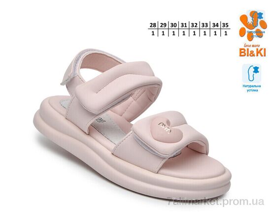 Фотография Босоножки детские летние Лето B60097A (8 пар р.28-35) "TOM.M" недорого оптом от прямого поставщика, изображение 2