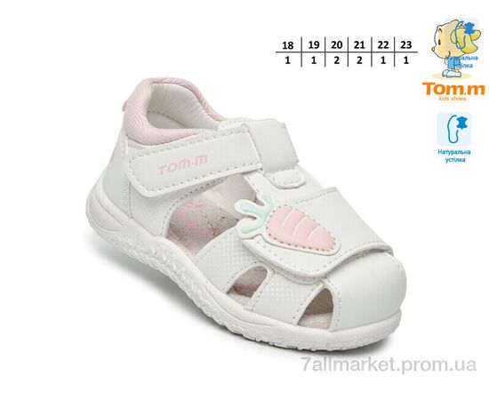 Фотография Босоножки детские летние Лето T68036C (8 пар р.18-23) "TOM.M" недорого оптом от прямого поставщика, изображение 2