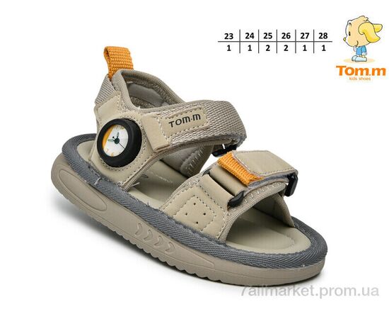 Фотография Сандалии детские летние Лето T65072M (8 пар р.23-28) "TOM.M" недорого оптом от прямого поставщика, изображение 2