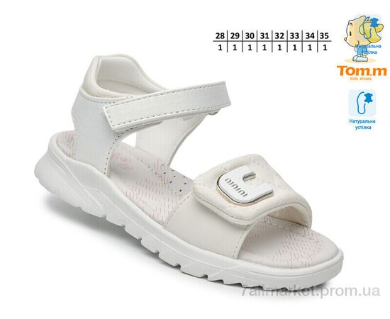 Фотография Босоножки детские летние Лето T68107D (8 пар р.28-35) "TOM.M" недорого оптом от прямого поставщика, изображение 2