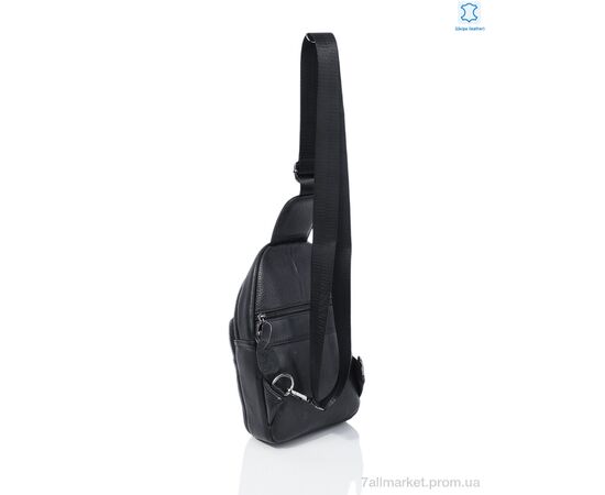 Сумка чоловіча 888 black 30*16*6 см, "Sunshine bag" недорого оптом від прямого постачальника, зображення 2