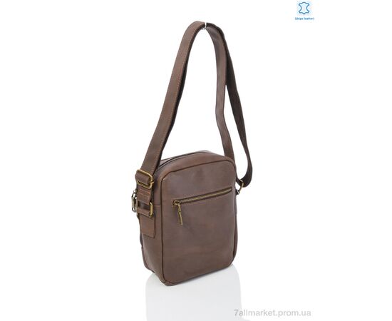 Фотография Сумка мужская 8807 brown 24*18*7 см, "Sunshine bag" недорого оптом от прямого поставщика, изображение 2
