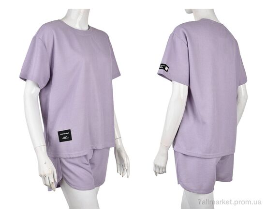 Жіночий костюм Літо 4032 purple (4 шт. р.сіткаS-M) "Мир" недорого оптом від прямого постачальника, зображення 3