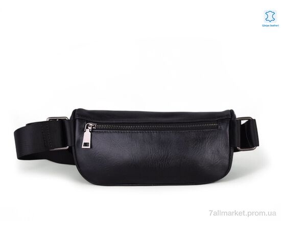 Бананка чоловіча 9226 black 12*16* см, "Sunshine bag" недорого оптом від прямого постачальника, зображення 2