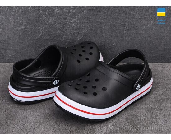 Фотография Кроксы детские летние Лето 309 черный (8 пар р.24-35) "Golden Lion" недорого оптом от прямого поставщика, изображение 2