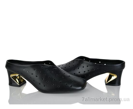 Шльопанці жіночі полегшені Літо No brand 9033 BLACK (8 пар р.37-41) "Prime-Opt" недорого оптом від прямого постачальника, зображення 2