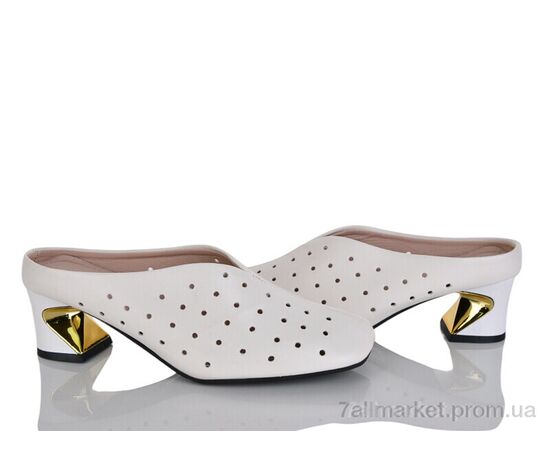 Шльопанці жіночі полегшені Літо No brand 9033 WHITE (8 пар р.37-41) "Prime-Opt" недорого оптом від прямого постачальника, зображення 2