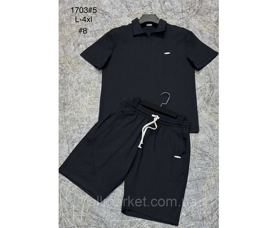 Костюм чоловічий із шортами р-ри M-3XL (4кв) "PROSTOMEN" недорого від прямого постачальника, зображення 2