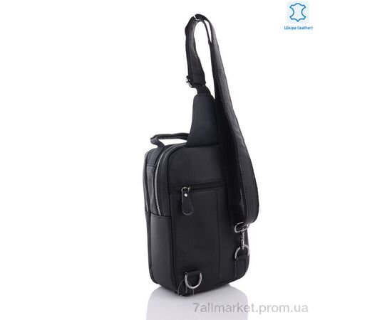 Сумка чоловіча 1306 black 26*18*7 см, "Sunshine bag" недорого оптом від прямого постачальника, зображення 2