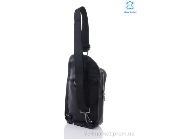 Сумка чоловіча 1811 black 32*16*6 см, "Sunshine bag" недорого оптом від прямого постачальника, зображення 2