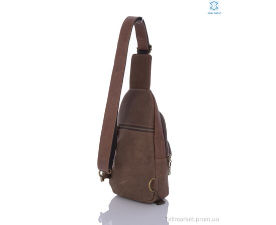 Сумка чоловіча 6607 brown 30*16*6 см, "Sunshine bag" недорого оптом від прямого постачальника, зображення 2