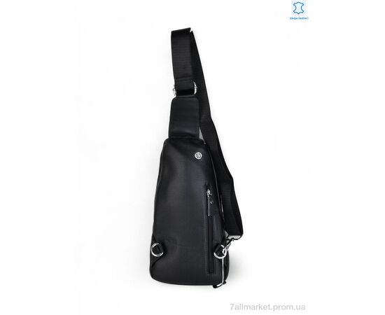 Сумка чоловіча AA5066 black 32*17*5 см, "Sunshine bag" недорого оптом від прямого постачальника, зображення 2