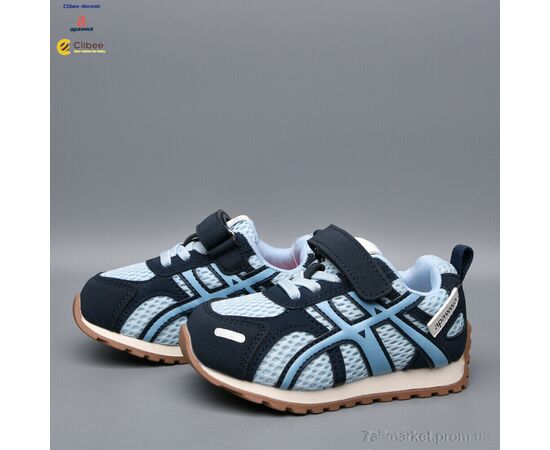 Кросівки дитячі модні Весна/осінь ABC2131 blue (6 пар р.22-26) "Clibee-Doremi" недорого оптом від прямого постачальника, зображення 2