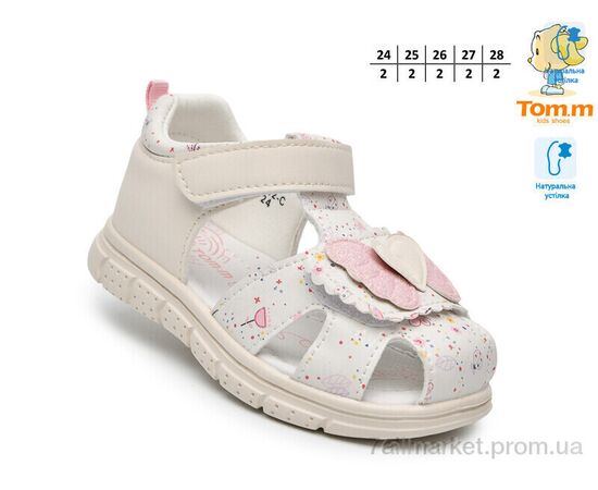 Босоніжки дитячі літні Літо T65102C (10 пар р.24-28) "TOM.M" недорого оптом від прямого постачальника, зображення 2