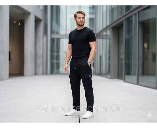 Штани чоловічі класичні, розміри M-3XL (4 кв) "STELLA" купити недорого від прямого постачальника, зображення 2